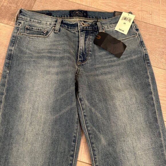 LUCKY BRAND WOMENS SWEET CROP JEANS SIZE 6 (28) NEW - Picture 2 of 10